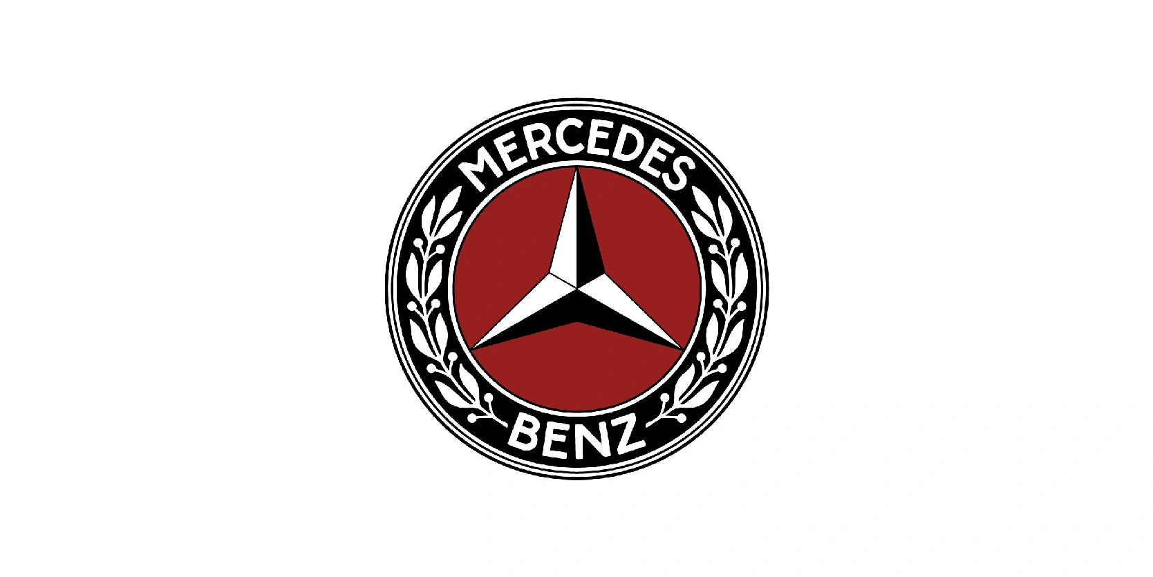Mercedes Logo Zwart En Wit