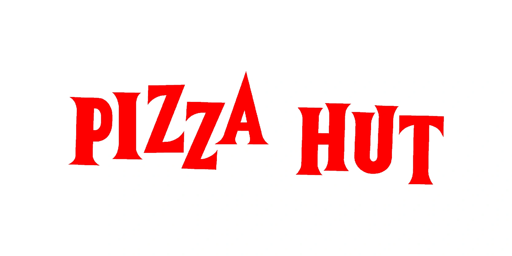 pizza hut logo 1958